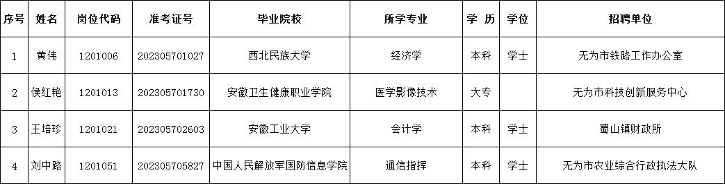 无为县最新干部公告及任务完成指南
