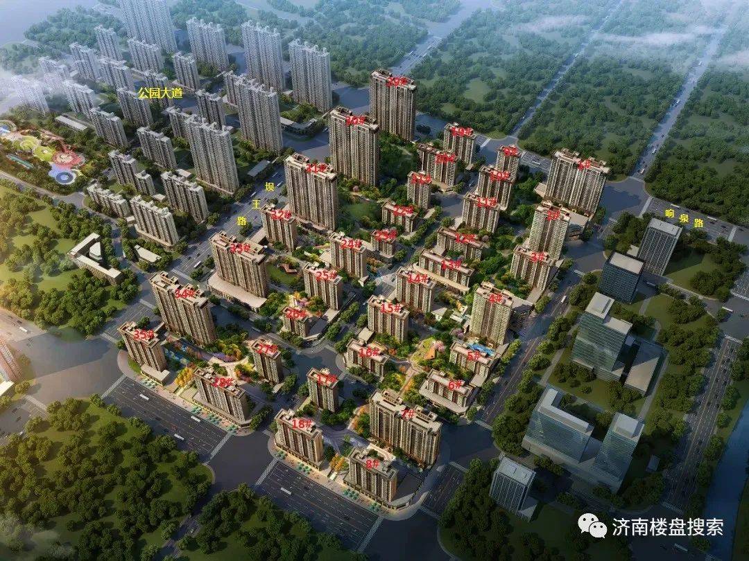 济南最新楼盘探索之旅，自然美景尽收眼底