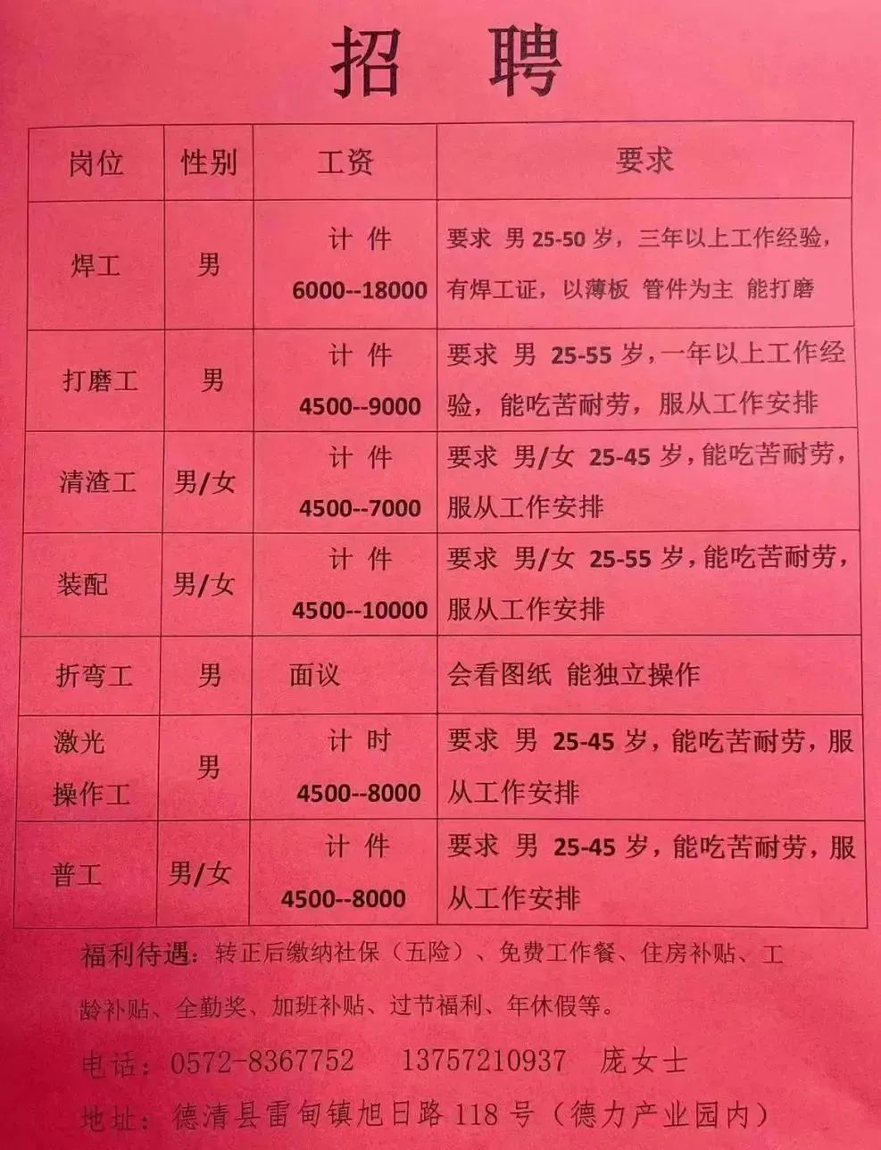 上饶最新招聘启事，携手学习变化，拥抱未来，共创辉煌人生！
